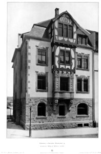 Haus in Karlsruhe, Hirschstr. 95, Architekt Billing & Mallebrein Karlsruhe