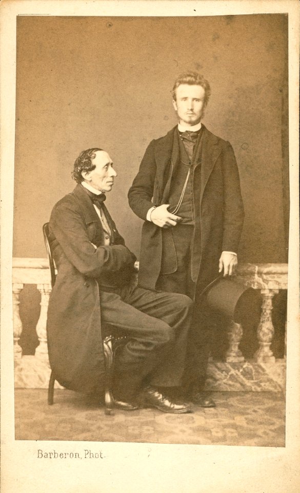 HCA and Jonas Collin by Barberon 1863 02