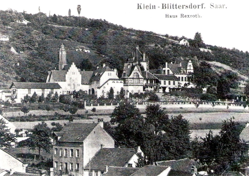 Haus Rexroth Kleinblittersdorf 1900