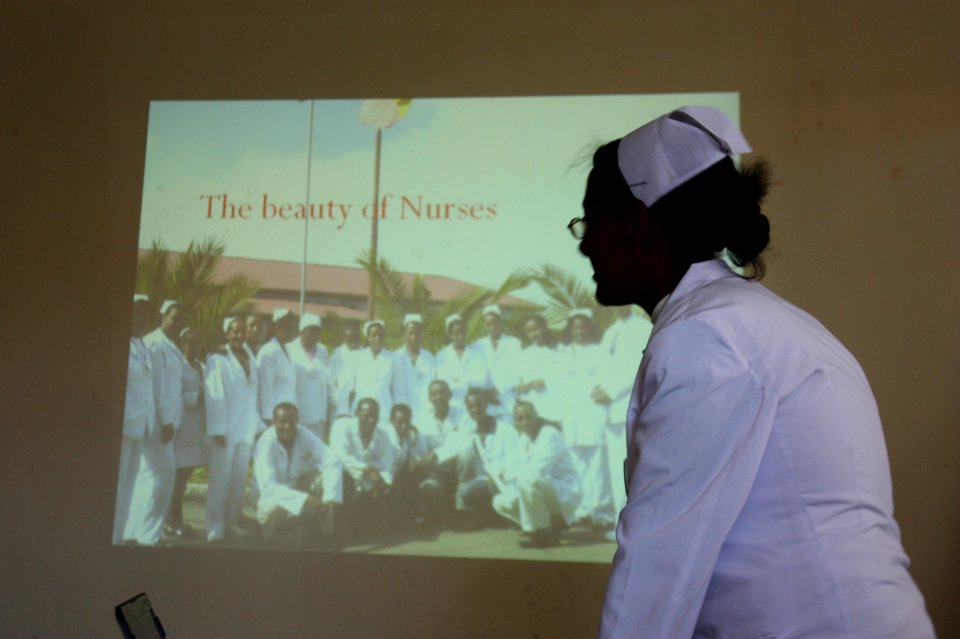 Head Nurse Presentation at Debre Berhan Hospital (9499575693)