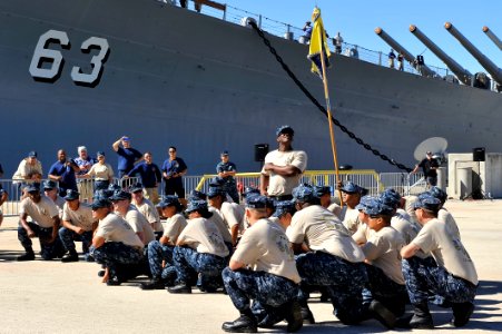Hawaii chief selectees participate in Hawaii Inaugural Chief Petty Officer Pride Day 130904-N-PJ759-267