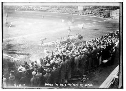 Hawaii vs. Keio University, Japan LCCN2014703331