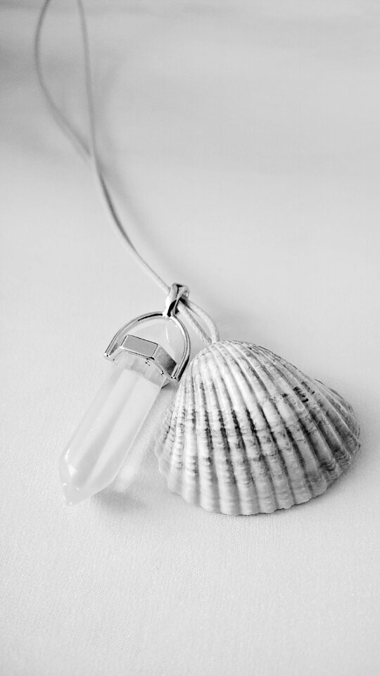 Lunar stone black and white
