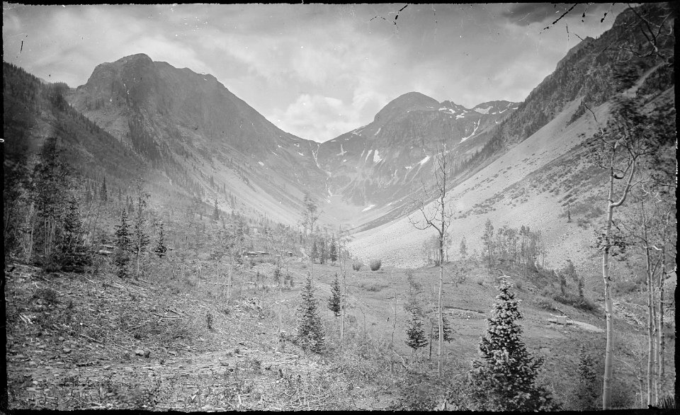 Head of Arastra Gulch, Baker's Park. Silverton Quadrangle. San Juan County, Colorado. - NARA - 517149