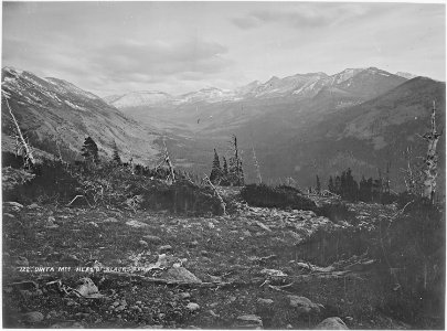 Head of Black's Fork, Uinta Mountains. Summit County, Utah - NARA - 516926