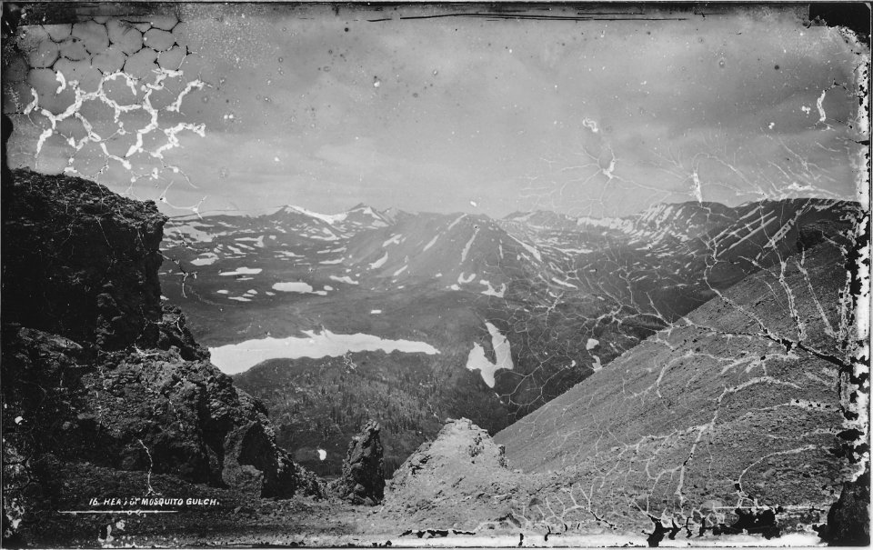 Head of Mosquito Gulch. Park County, Colorado - NARA - 516984