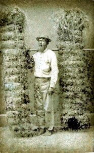 Hawaiian Grass Dealer, photograph by Menzies Dickson