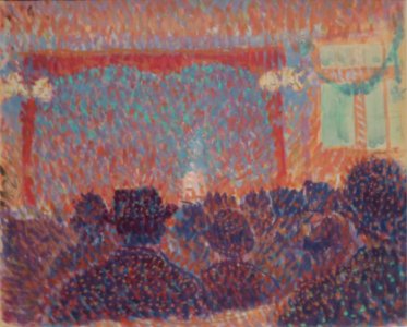 At the Café-Concert by Louis Hayet