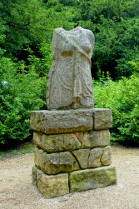 Headless statue - Studley Royal Park - North Yorkshire, England - DSC00923 photo