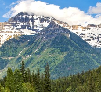 Haystack Butte and Mt. Gould photo