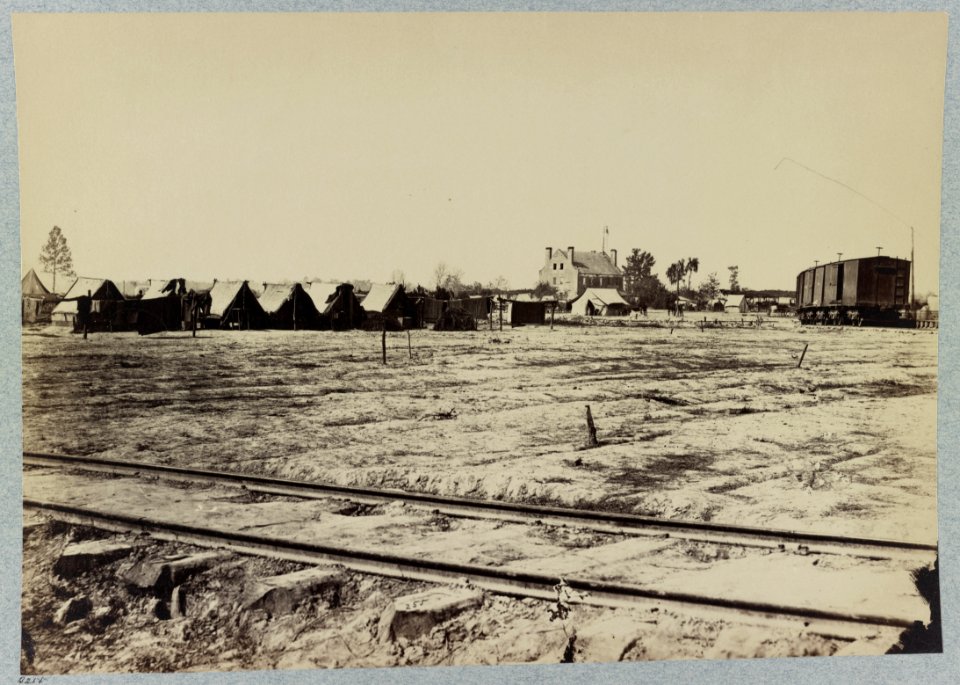 Headquarters 6th Army Corps. Warren Station, in front of Petersburg, Va LCCN2012648427