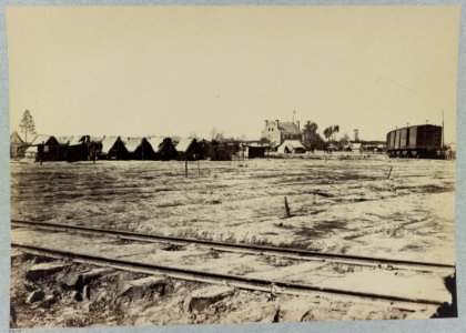 Headquarters 6th Army Corps. Warren Station, in front of Petersburg, Va LCCN2012648427