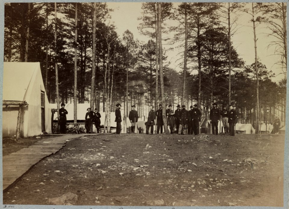 Headquarters Army of Potomac - Brandy Station, April 1864 LCCN2012649010