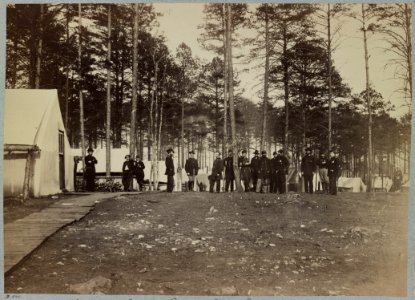 Headquarters Army of Potomac - Brandy Station, April 1864 LCCN2012649010