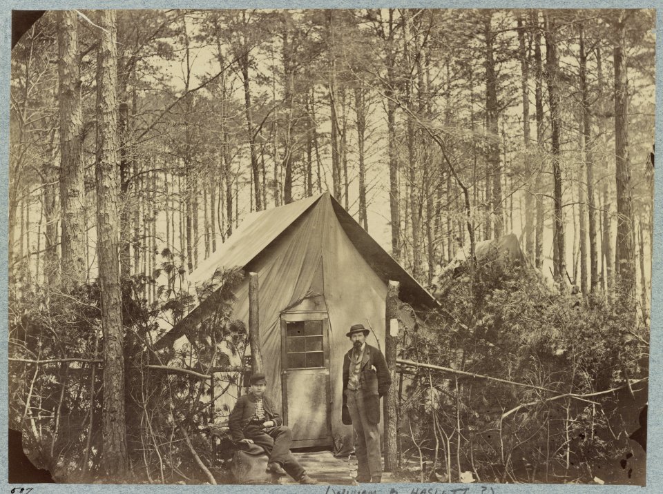 Headquarters Army of Potomac - Brandy Station, February 1864. Post Office LCCN2012648447