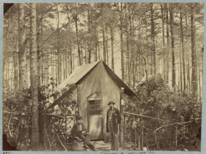 Headquarters Army of Potomac - Brandy Station, February 1864. Post Office LCCN2012648447