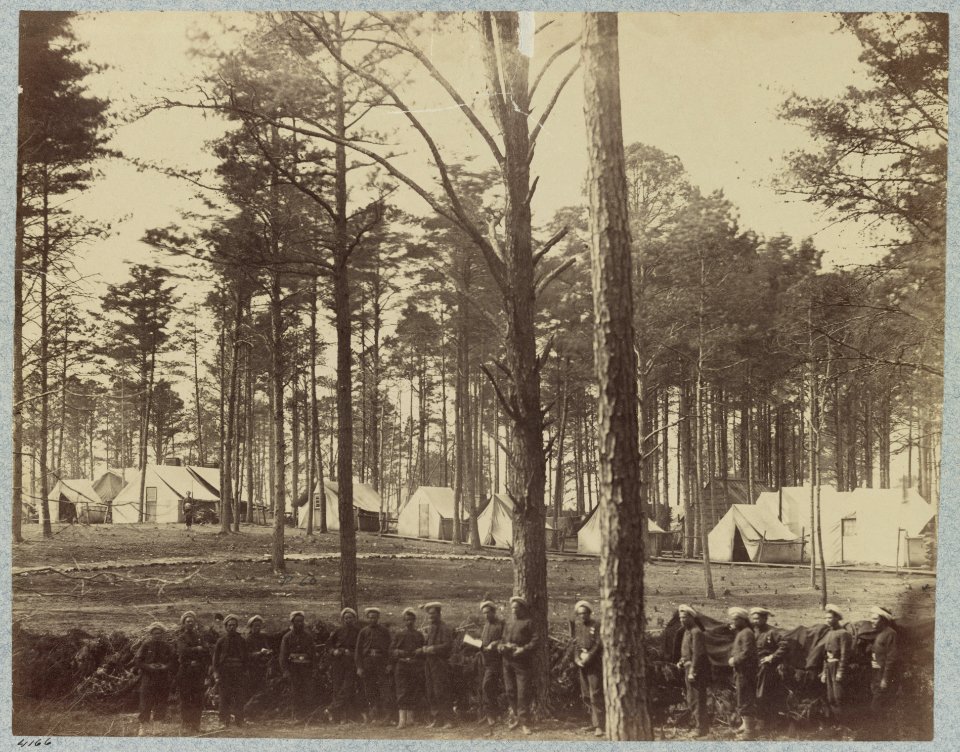 Headquarters Army of Potomac - Brandy Station, Va., April 1864 LCCN2012648448