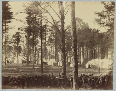 Headquarters Army of Potomac - Brandy Station, Va., April 1864 LCCN2012648448