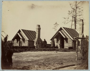 Headquarters Army of the Potomac - Brandy Station, April 1864. Provost Marshal's Office LCCN2012648442 photo