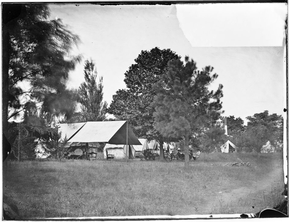 Headquarters at City Point (^), Gen. Grant's (^) - NARA - 524680