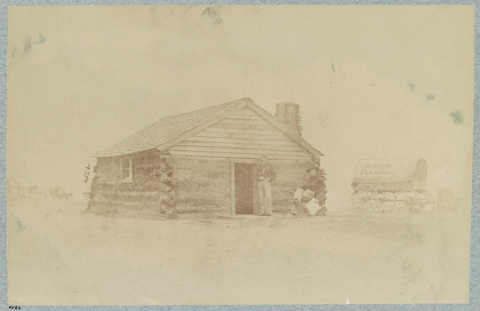 Headquarters Battery D, 5th U.S. Artillery near Brandy Station, Va., 1864 LCCN2012649003