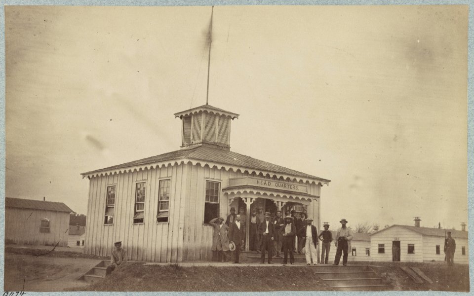 Headquarters of convalescent camp, near Alexandria, Va LCCN2012650263