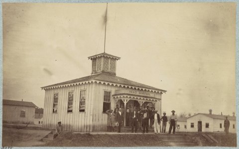 Headquarters of convalescent camp, near Alexandria, Va LCCN2012650263