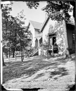 Headquarters of Gen. Hooker, Lookout Mountain, Tenn. 1863 - NARA - 528975