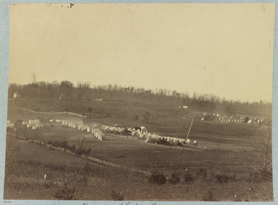 Headquarters of Grahams Brigade and Camp of 31st Pennsylvania Infantry LCCN2012648021