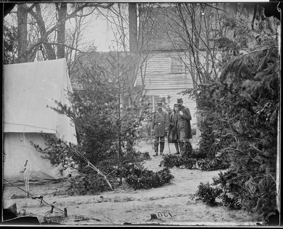 Headquarters of Surgeon Jameson, Stoneman's Station, Virginia. (3995335295)