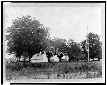 Headquarters of the Army of the Potomac, near Fairfax Court House, Va., June, 1863 LCCN98503414