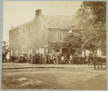 Headquarters of the Sanitary Commission, Gettysburg, PA LCCN2014646000