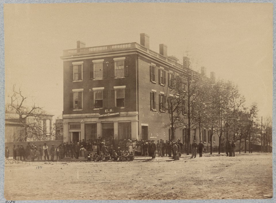 Headquarters U.S. Sanitary Commission, Richmond, Va., April, 1865 LCCN2014645903