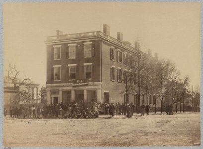 Headquarters U.S. Sanitary Commission, Richmond, Va., April, 1865 LCCN2014645903