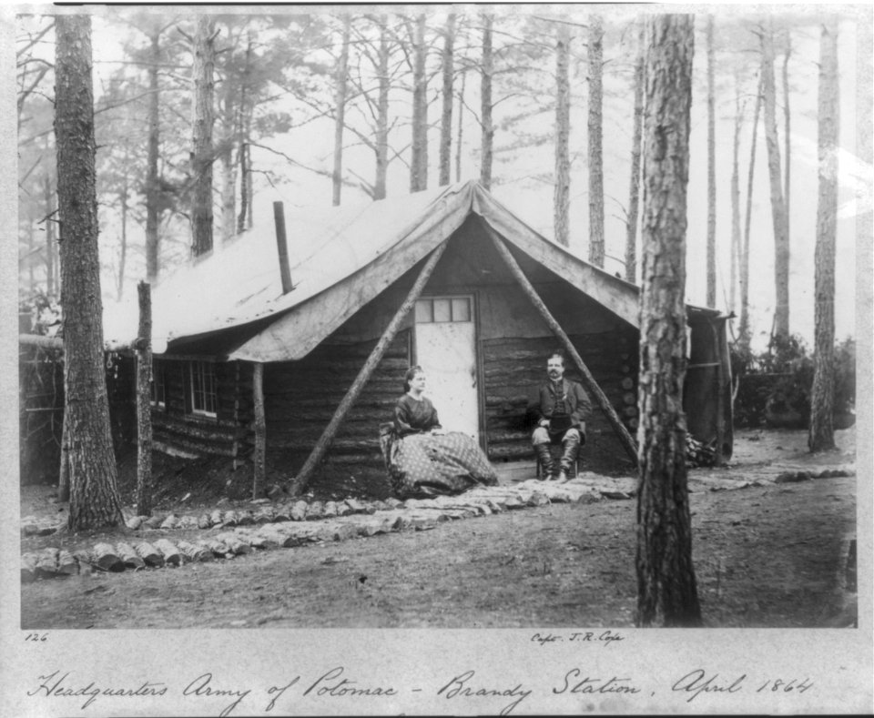 Headquarters, Army of Potomac - Brandy Station. Officers quarters LCCN2003690141