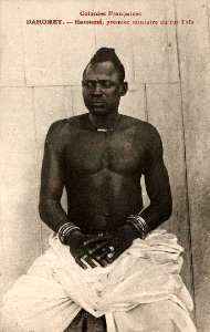 Hazoumé, premier ministre du roi Tofa (Dahomey)