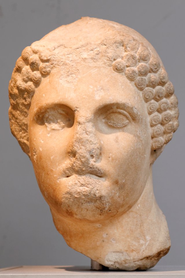 Head of a colossal statue BM 1857.12-20.259