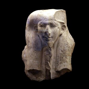 Head of a statue of a god-MAHG Eg 4-IMG 9832-black