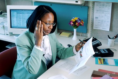 Health professional answers questions (1)
