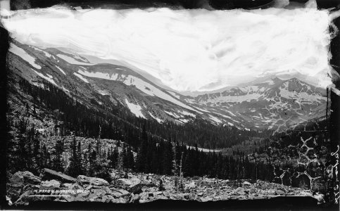 Head of Buckskin Gulch, Mosquito range. Park County, Colorado. - NARA - 516982