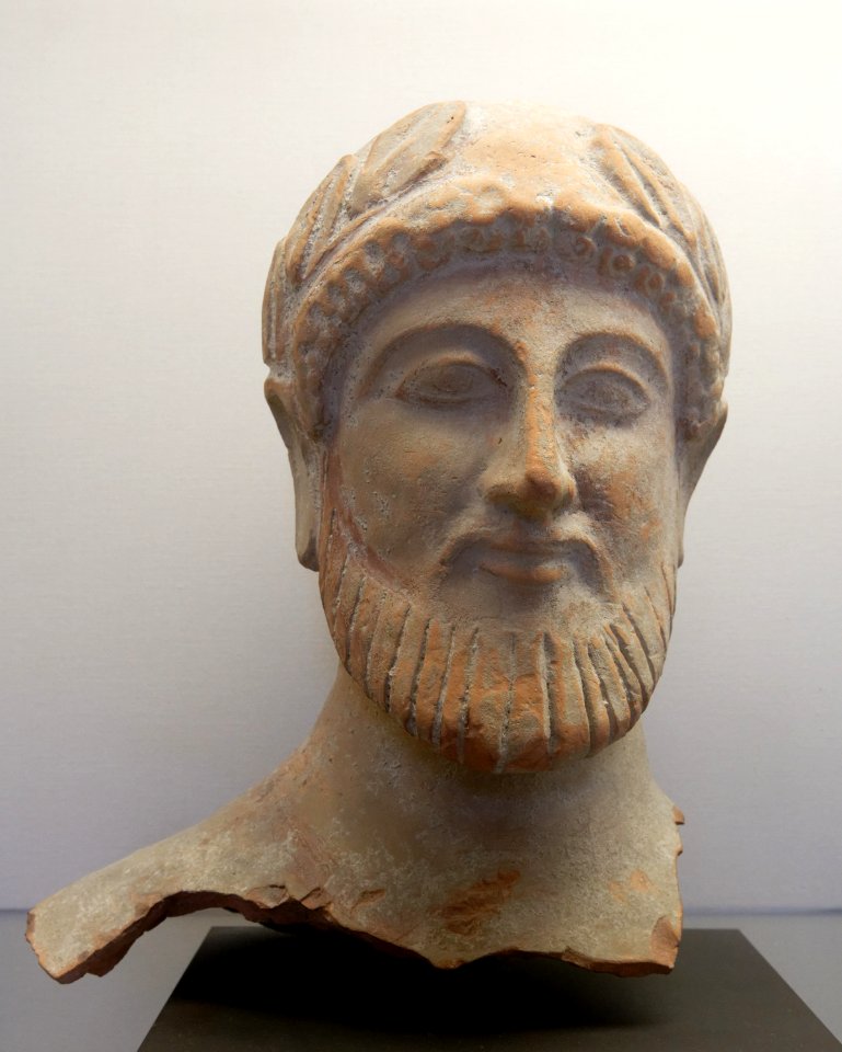 Head of a bearded man Louvre AM978
