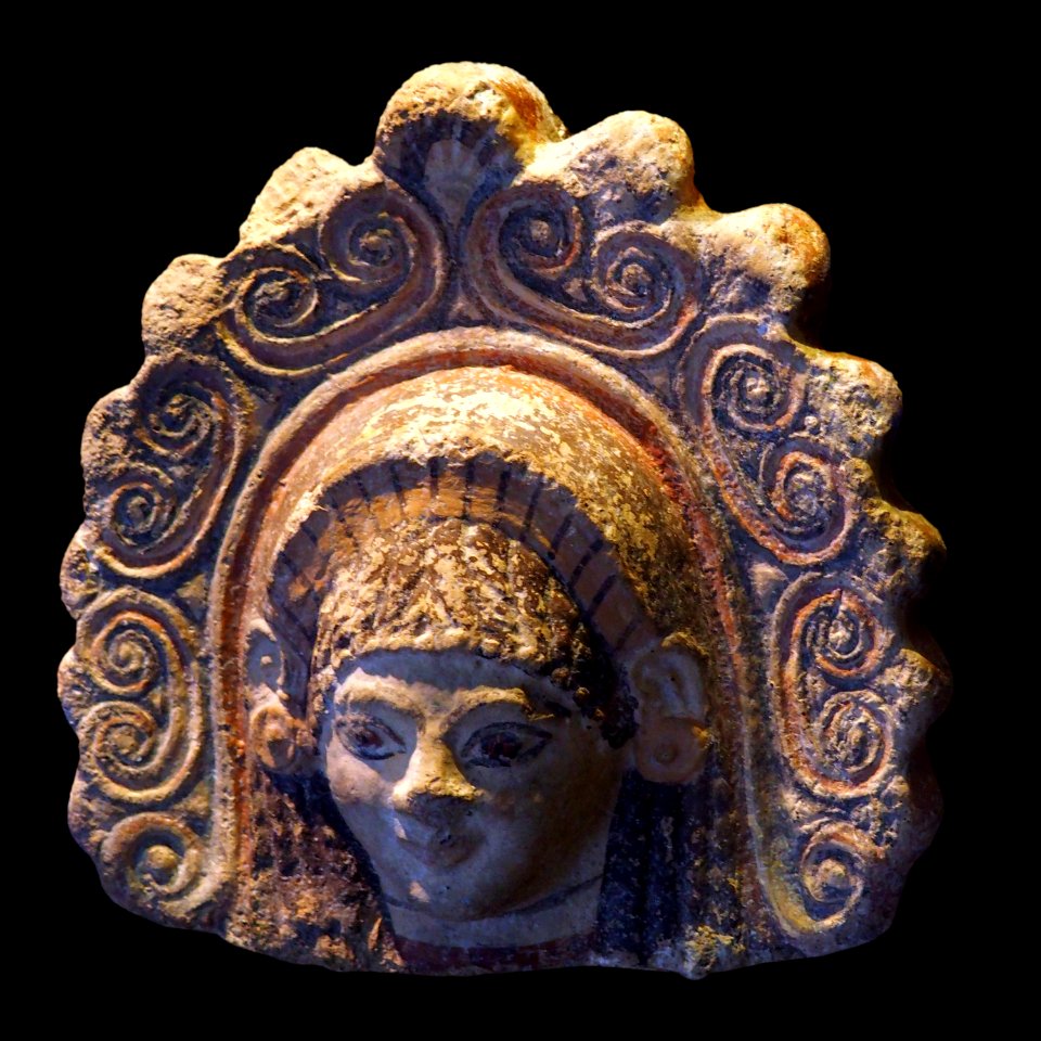 Head of a diadem-crowned deity-MAHG 022009-P6130531-black