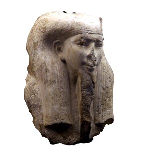 Head of a statue of a god-MAHG Eg 4-IMG 9833-white