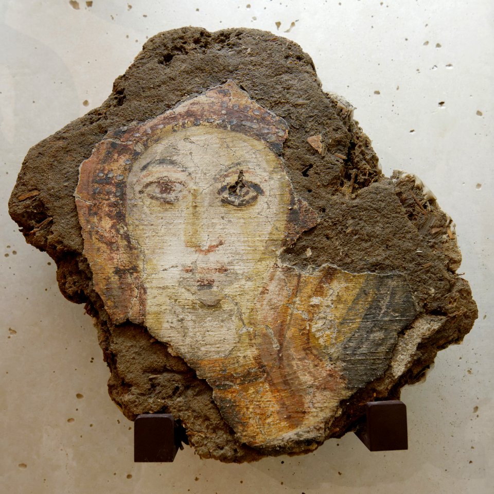 Head of a young woman Louvre E27454