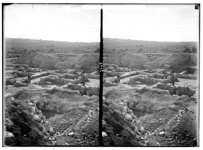 Hebron and surroundings. Ramet el Khalil. View of recent excavations LOC matpc.02639