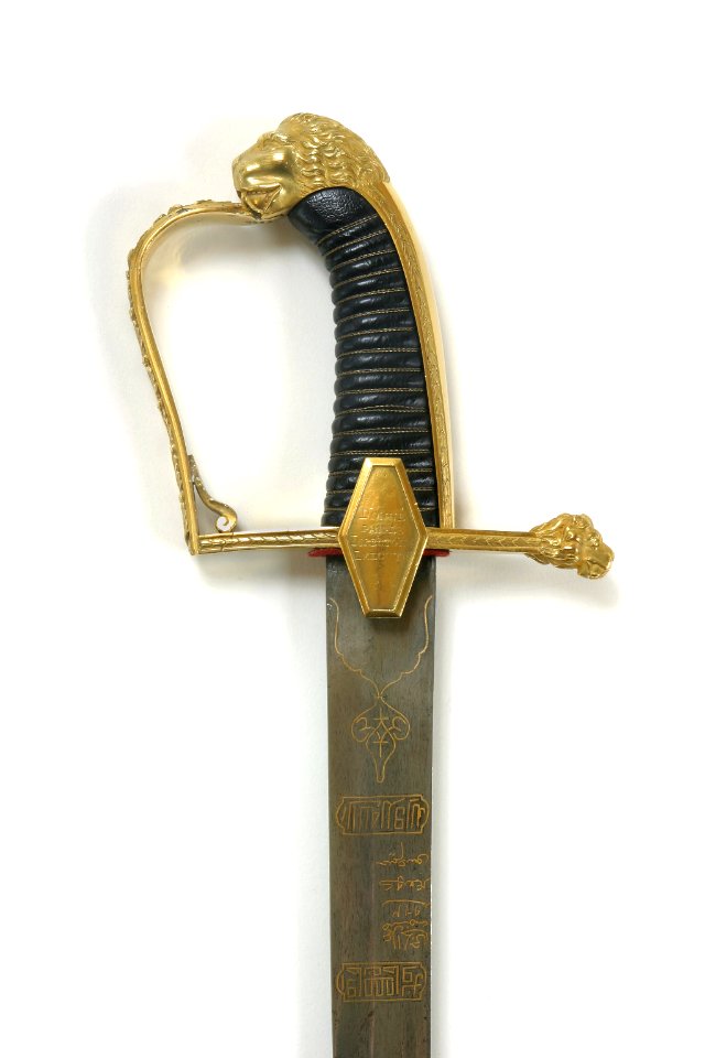 Hederssabel tillhörande Jean-Baptiste Bernadotte - Livrustkammaren - 39623