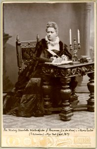 Hedvig Charlotta Winterhjelm, rollporträtt - SMV - H9 063
