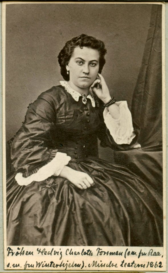 Hedvig Charlotta Forsman, porträtt - SMV - H9 060
