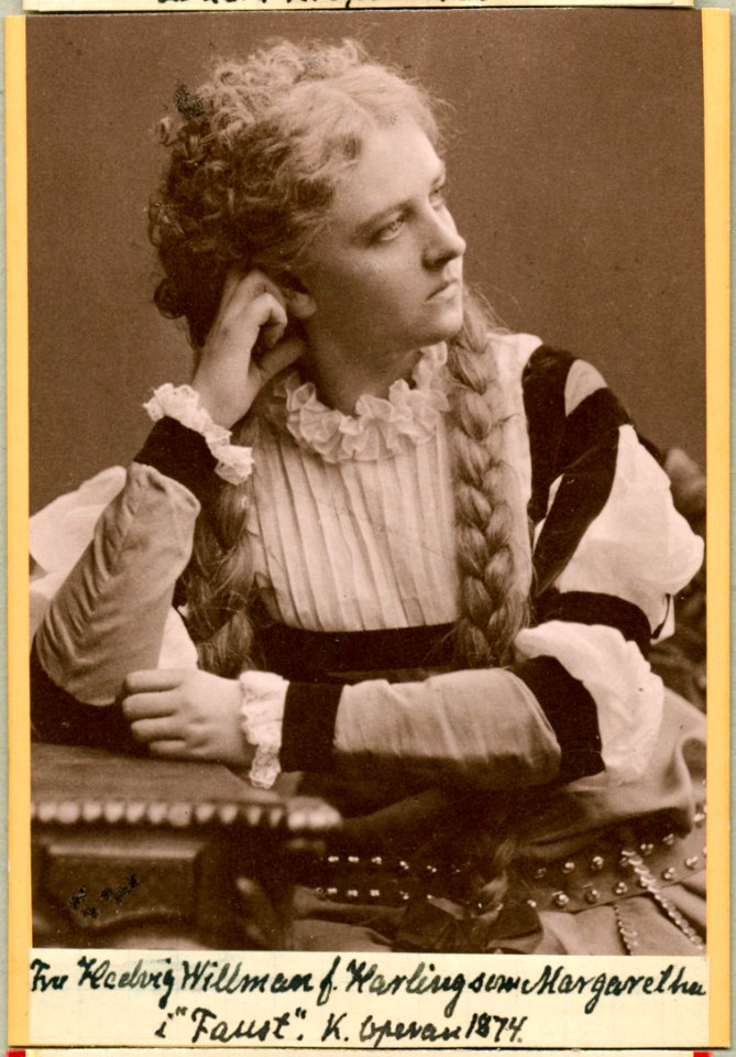 Hedvig Willman, rollporträtt - SMV - H9 062