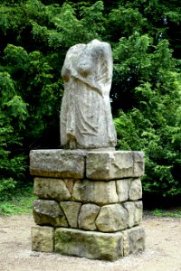 Headless statue - Studley Royal Park - North Yorkshire, England - DSC00940 photo